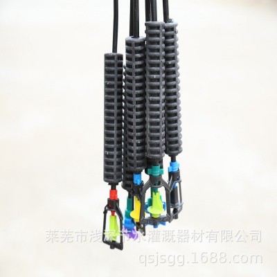厂家批发大棚温室降温喷淋灌溉 温室大棚吊挂微喷 旋转雾化喷头图5