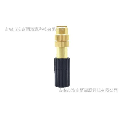 园艺花园自动浇花器浇水器灌溉铜雾化可调微喷头降温除尘滴灌配件图4