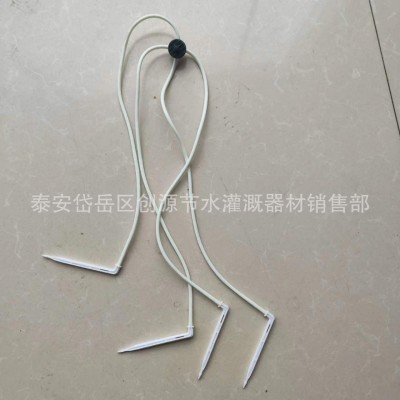 花卉滴灌滴箭套装耐特菲姆滴头滴剑花卉自动滴水器一出四白的滴箭图3