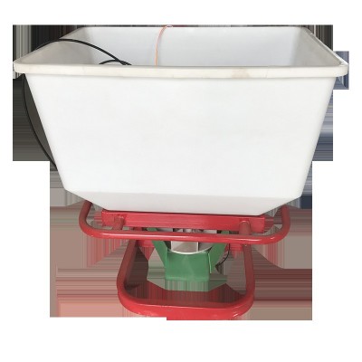 三轮车后挂电动撒肥机拖拉机施肥机扬肥器背负式抛肥大电机农用图2