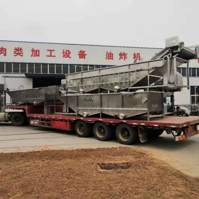车厘子桂圆龙眼浸泡池清洗机流水线连续输送 水果桃子清洗去杂质图4