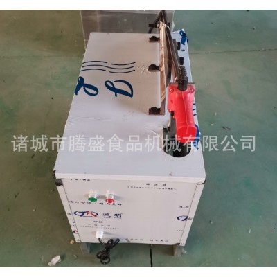 新款304不锈钢电助力切割机牛骨腿骨剁骨机手动冻骨冻肉切割机图3