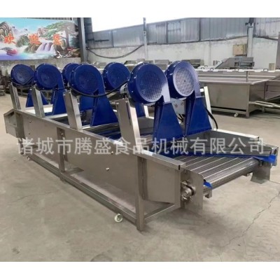 自动304软包装清洗风干流水线果蔬红薯高压气泡翻转喷淋清洗风机图3