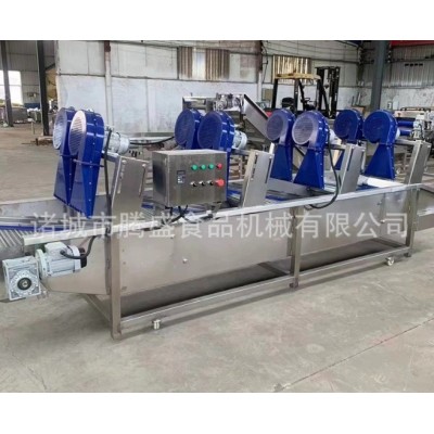 自动304软包装清洗风干流水线果蔬红薯高压气泡翻转喷淋清洗风机图2