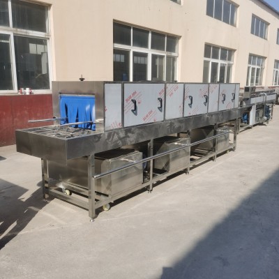 大型商用洗筐机 塑料周转筐清洗机 全自动去油污托盘框子清洗设备图5