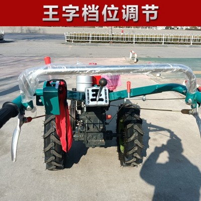 手扶拖拉机耕犁农具配件厂家 旋耕起垄耕地机8-22马力农用拖拉机图4