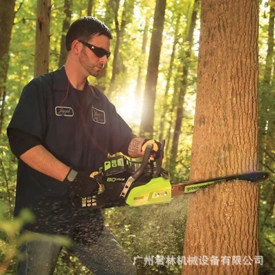 格力博 80V电链锯18寸电锯家用伐木切割大功率锂电池伐木锯电动锯图2