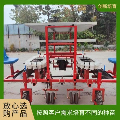 悬挂两行移栽机出售 蔬菜栽植机 简单易学 可按需调节图5