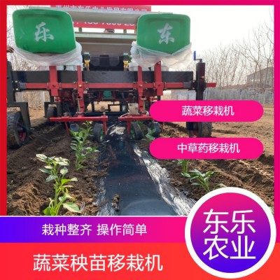 自走式辣椒移栽机 多行蔬菜移栽设备 自动移栽机械东乐按需定制图2