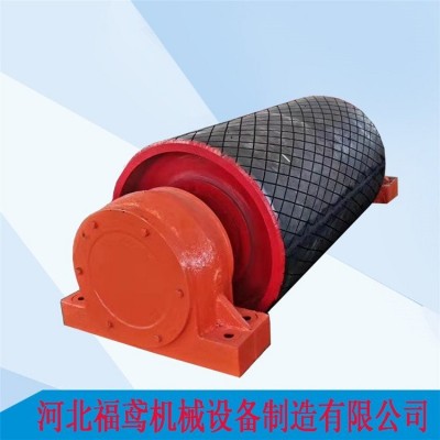 厂家直销 滚筒 工业包胶滚筒 皮带机滚筒 加工定制图4
