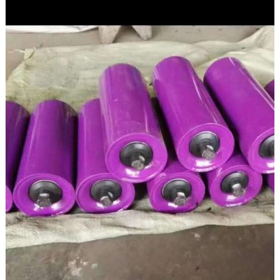 陶瓷托辊现货 福鸢输送带辊 尼龙托辊定做厂家图4