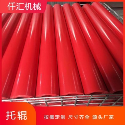 仟汇 矿用输送机配件尼龙缓冲托辊 设计合理 运转平稳图3