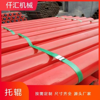 仟汇 矿用输送机配件尼龙缓冲托辊 设计合理 运转平稳图5