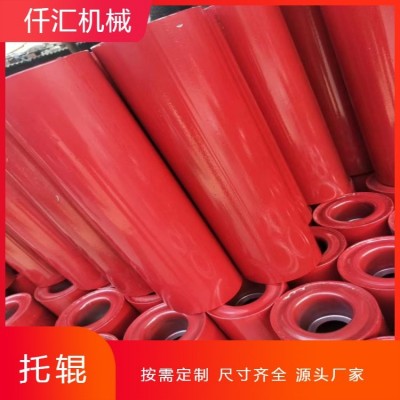 仟汇 矿用输送机配件尼龙缓冲托辊 设计合理 运转平稳图4
