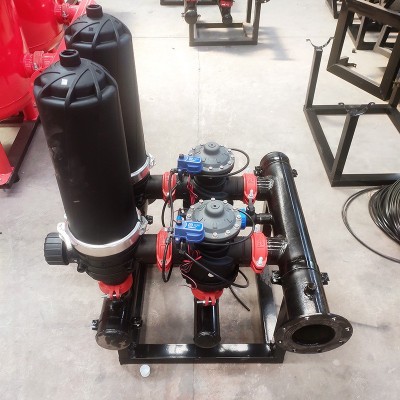 加工定制灌溉用H型自动反冲洗叠片过滤器 水肥机用T型叠片过滤器图2