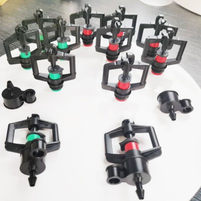 水鸟喷头 农业灌溉结实耐用地插水鸟型框型360大号水鸟微喷头批发图3