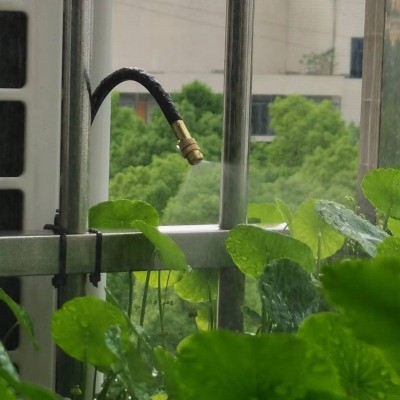 万向喷头自动浇花器降温喷淋洒水雾化灌溉系统可调微雾化消 毒浇水图3