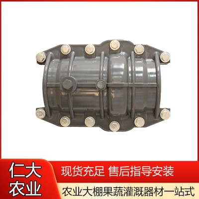 哈夫式抢修节 HDPE全新料抢修接堵漏接头管件哈夫节水管抢修快接P