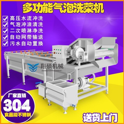 二手果蔬翻浪式气泡清洗机 材气泡清洗机 苹果鸭梨气泡清洗机图2