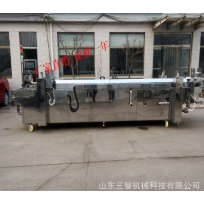 全自动麻辣鱼生产线 炸鱼用流水线 油炸鱼类油炸机价格图3
