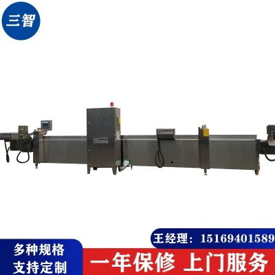 定制鸡排小型油炸流水线 薯塔小型油炸设备 全自动油炸线图5