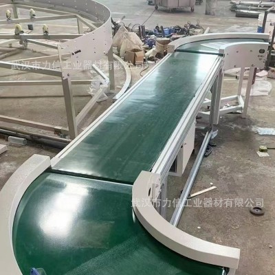 转弯机器90度180度转弯皮带机流水线物流快递行业转弯皮带输送机图3