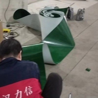流水线输送带轻工业运输传送皮带工作台车间输送带防静电现货速发图3