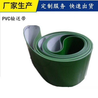 厂家直销PVC输送带 输送带皮带耐磨橡胶输送机防滑尼龙帆布绿色带图4
