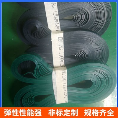 抗静电弹性拉伸皮带无缝弹力皮带除尘平面输送带太阳能光伏传送带图2