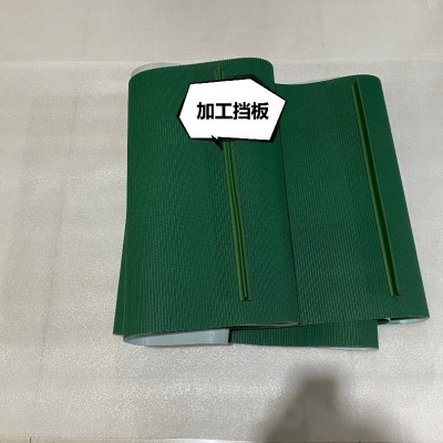 厂家供应绿色PVC输送带 轻型耐磨强力传送带物流分拣流水线输送带图3