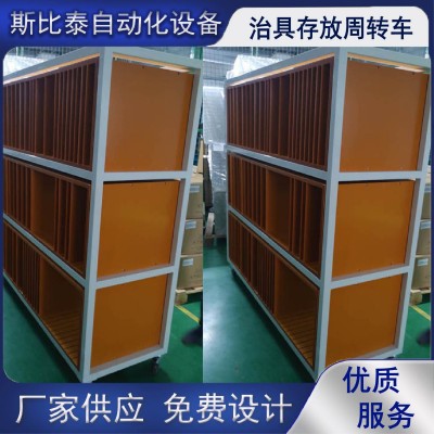 工厂自动化流水线周边辅助设备升高架周转车千层架工作台倍速链图2