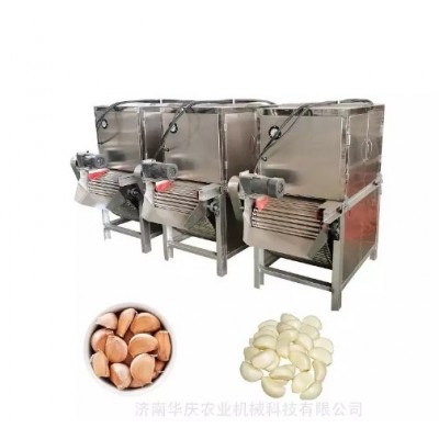 庆华 小型链式大蒜去皮机 大蒜剥皮机图3