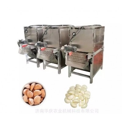 庆华 小型链式大蒜去皮机 大蒜剥皮机图4