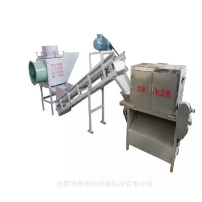 庆华 小型链条式大蒜剥皮机图3