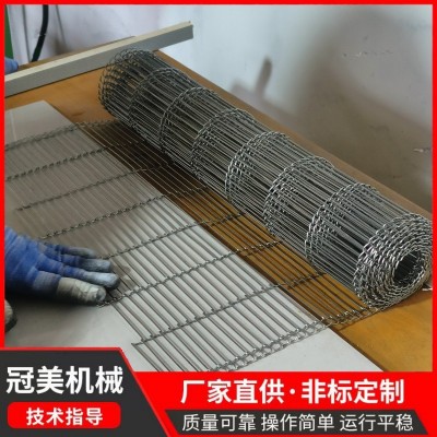 不锈钢回流焊乙型网带激光切割机用传送带 食品油炸机图3