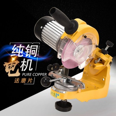 电动磨链机砂轮片磨链条磨片汽油锯电链锯链条磨片油锯链条砂轮片图2