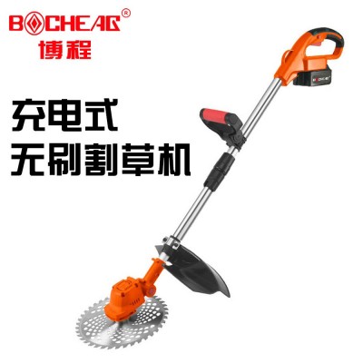 电动割草机锂电除草机多功能小型家用手持锂电打草机充电锄草神器图5