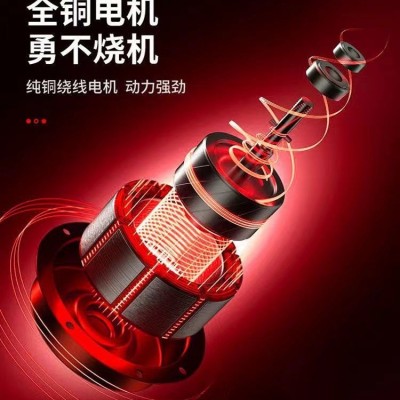 锂电单手锯无线便携式迷你电锯家用小型户外伐木砍树电锯修枝工具图2