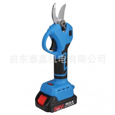 电动修枝剪刀充电式强力园林果树专用剪子锂电粗枝修剪神器图5