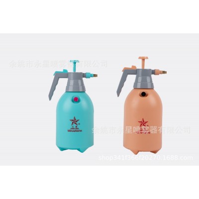 红星牌1.5L家用浇灌 高压农用喷水壶 气压式喷雾器 全新料 安全阀图4