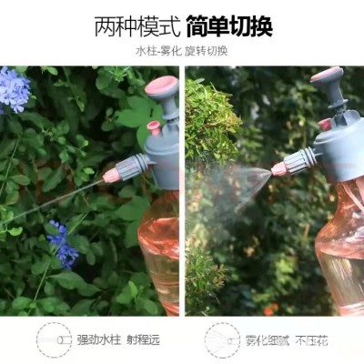 厂家批发3L高压喷壶手持式喷雾器喷水壶园艺工具洒水壶绿植浇花瓶图2
