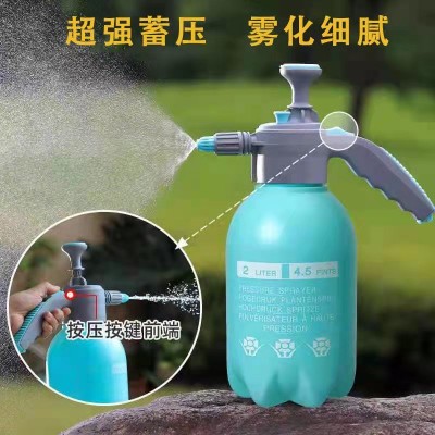 高压2升高压喷壶喷水壶园艺用品洒水壶喷雾壶浇花瓶消毒喷雾器图3