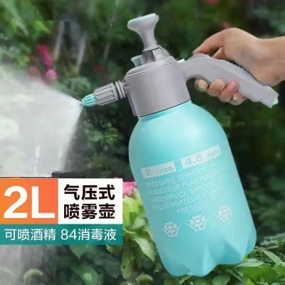 高压2升高压喷壶喷水壶园艺用品洒水壶喷雾壶浇花瓶消毒喷雾器图5