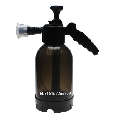 消毒2L两升气压式喷壶浇花喷壶洒水壶浇水壶压力喷雾器透明喷水壶图2