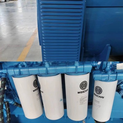 柴油发电机组备用三相电380v发电机定制300kw潍柴柴油发电机组