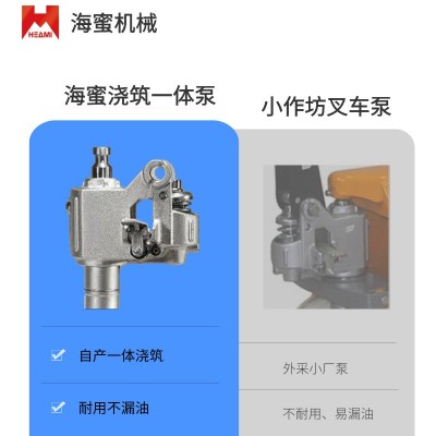 手动液压叉车升降手推装卸托盘地牛搬运车小型简易托盘拉 货手拉车图3