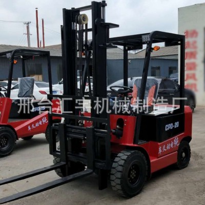 座驾式四轮电动叉车小型1吨1.5吨2吨液压充电升降装卸堆高搬运车图2