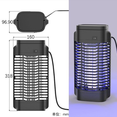 跨境新款电击式灭蚊灯大功率18W美规灭蚊器庭院捕蚊器养殖抓蚊器图4