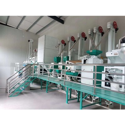 大型碾米机新型智能成套大米加工生产线全自动打米设备稻谷脱皮机图2