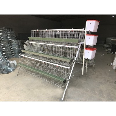 养殖器械蛋鸡笼养肉鸡笼养殖场设备鸡用食槽养鸡养殖料线设备用品图4